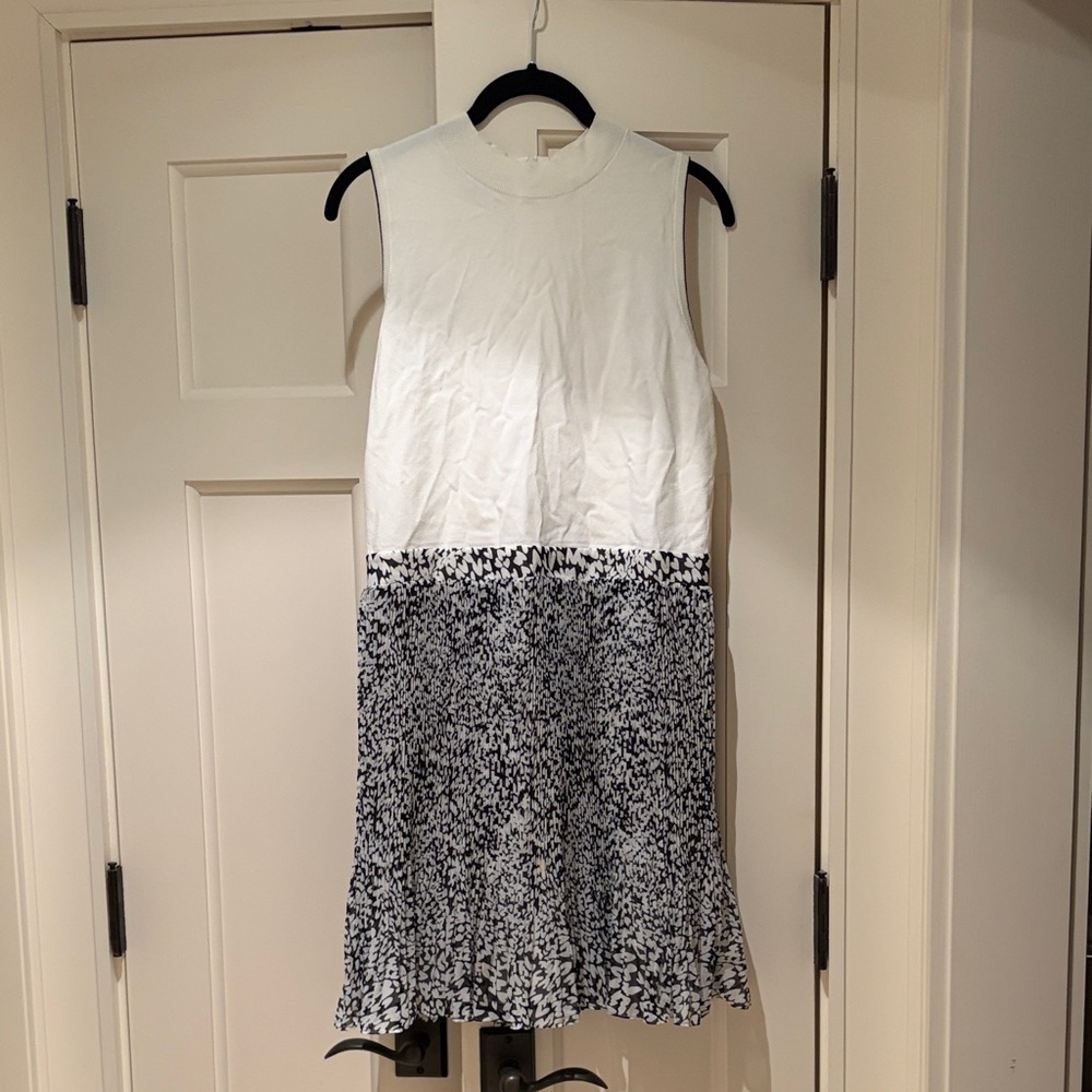 Ted Baker White and Black Mini Dress